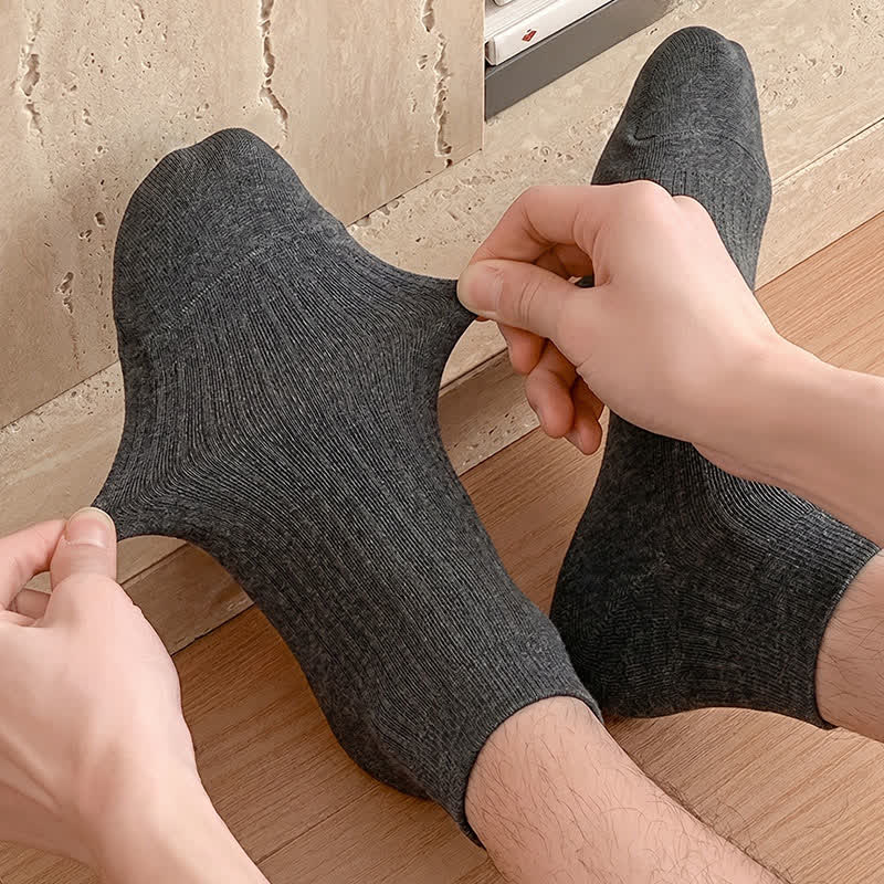 Soft Stretch Ankle Socks (5 Pairs) - image 4