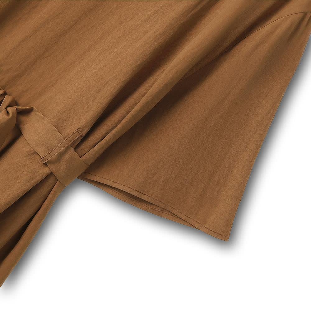 Relaxed Belted Top Wide Leg Pocket Pants Set - image 8