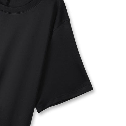 Plus Size Round Neck Short Sleeve Shift Modest Midi Dress - image 2