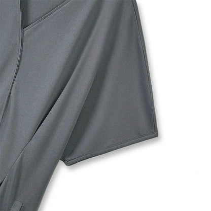 Plus Size Batwing Short Sleeve  Loose Fit Pocket Summer Dresses - image 2