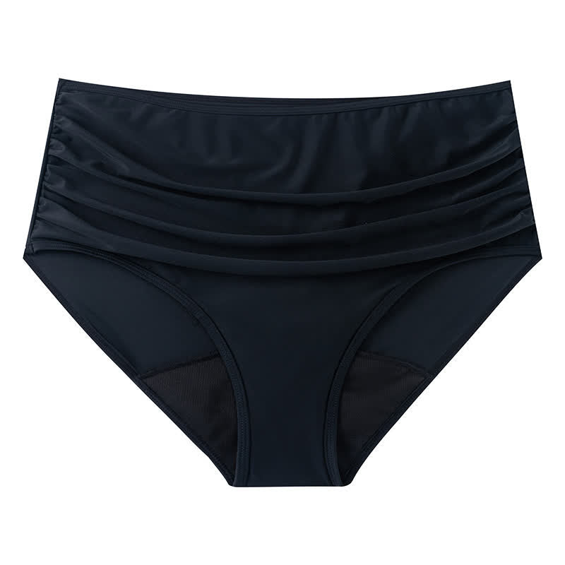 Triangle High Waist Panty - Black - 6XL - image 4