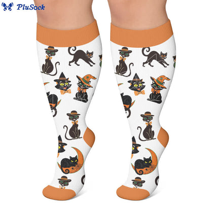 Plus Size Festive Pet Compression Socks - image 6