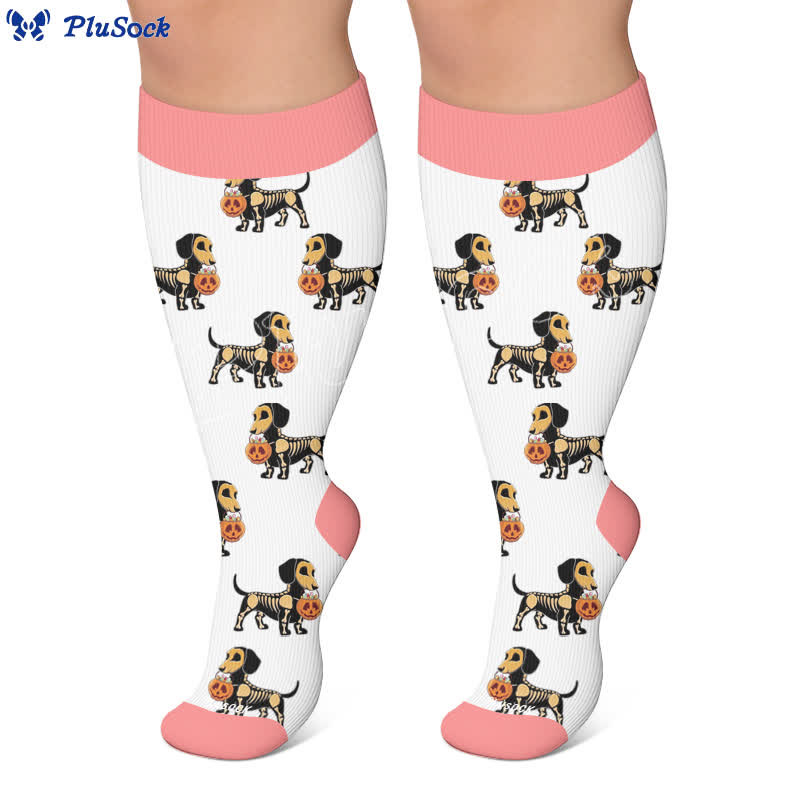 Plus Size Festive Pet Compression Socks - image 5