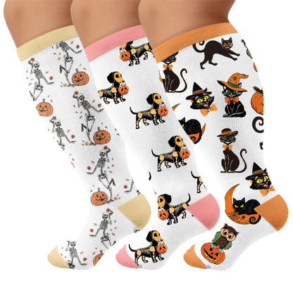 Plus Size Festive Pet Compression Socks - image 7
