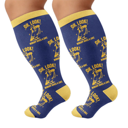 Plus Size Pigeon Compression Socks - image 8