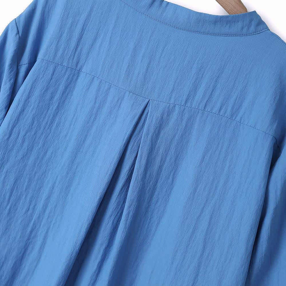 Plus Size Bamboo Button Front Blouse - image 4