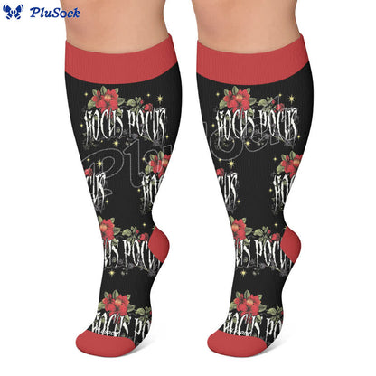 Plus Size Halloween Spider Compression Socks - image 5