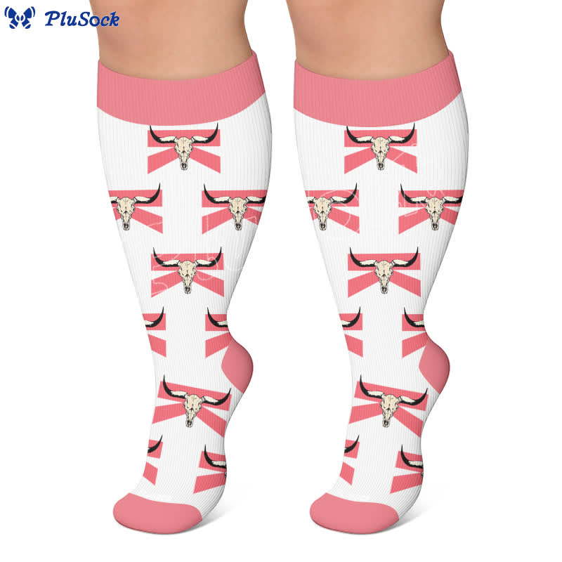 Plus Size Sheep Compression Socks - image 6