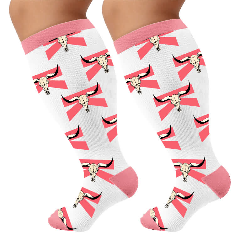 Plus Size Sheep Compression Socks - image 10