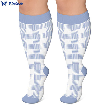 Plus Size Mixed Pattern Compression Socks - image 6