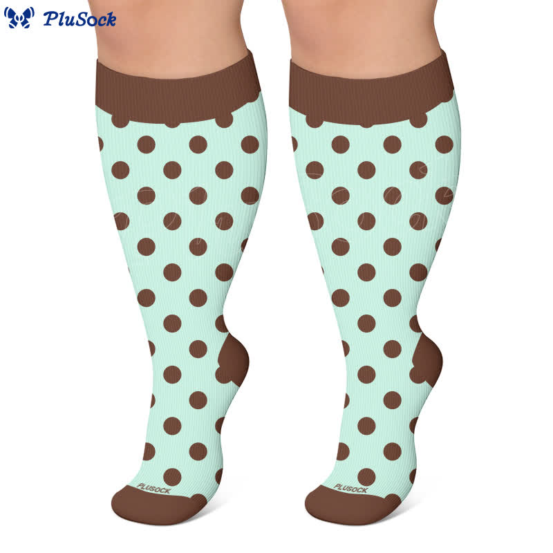 Plus Size Mixed Pattern Compression Socks - image 10