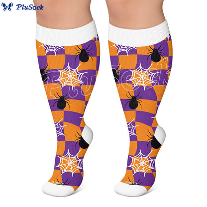 Plus Size Webs Bone Parade Compression Socks - image 6