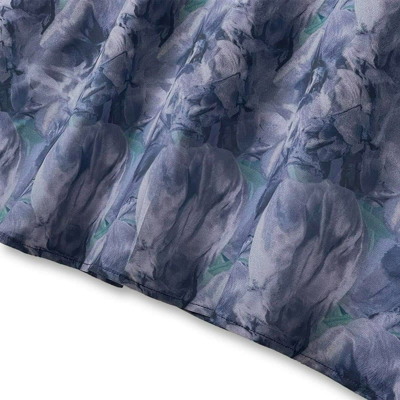Marble Layered Casual Maxi Dress - image 1