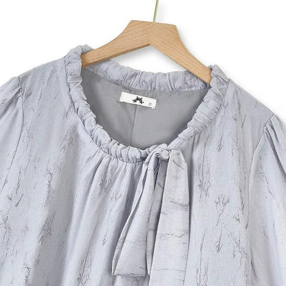 Romantic Bow Neck Maxi Dress - image 4