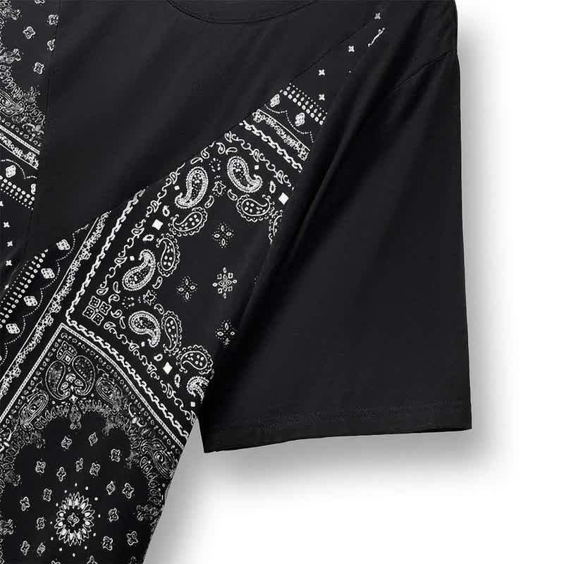 Bandana Print Layered Maxi Dress - image 2