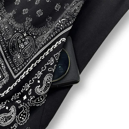 Bandana Print Layered Maxi Dress - image 4
