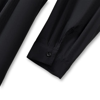 Relaxed Drawstring Midi Dress - image 6