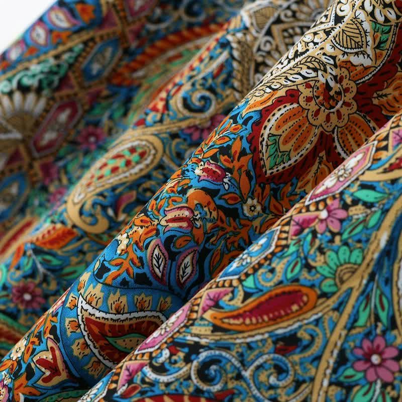 Boho Layered Midi Dress - image 4