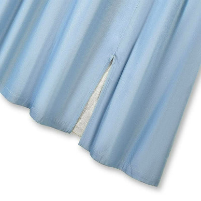 Scarf Tie Contrast Maxi Dress - image 1