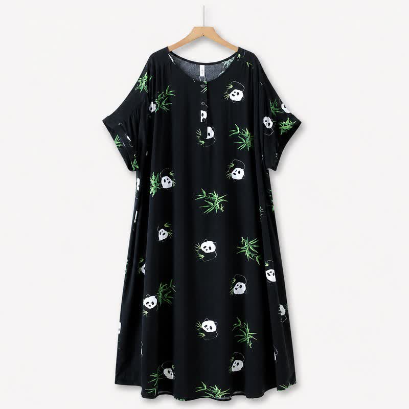 Soft Panda Lounge Midi Dress - image 0