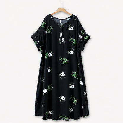 Soft Panda Lounge Midi Dress - image 0