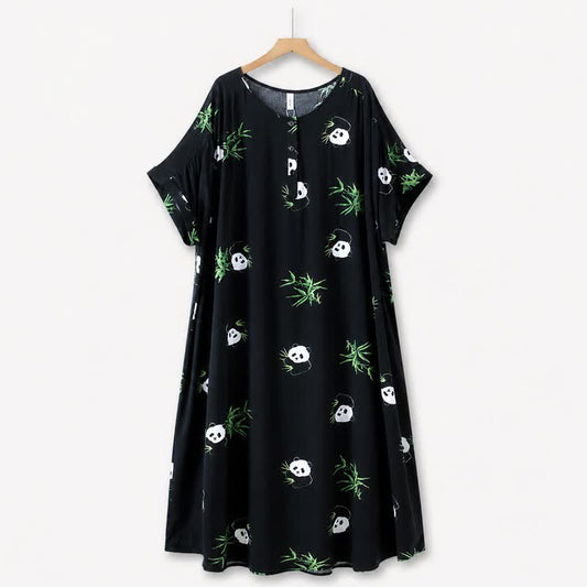 Soft Panda Lounge Midi Dress - image 0