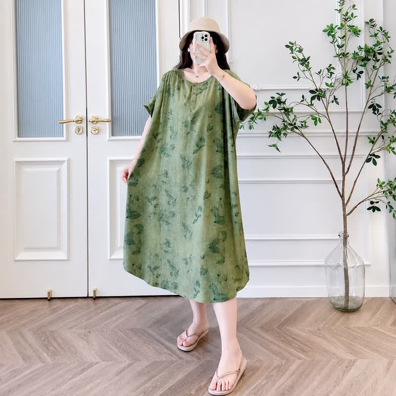 Botanical Breeze Midi Dress - image 1