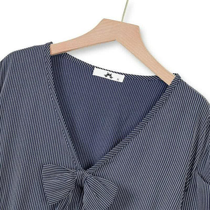 Bow Tie Casual Midi Dress - image 3