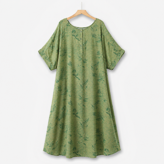 Botanical Breeze Midi Dress - image 0