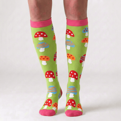 Mushroom Compression Socks(5 Pairs) - image 1