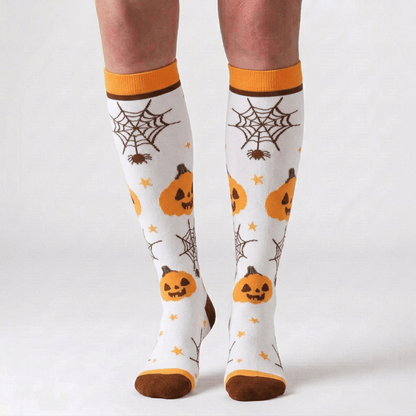 Funny Halloween Compression Socks(6 Pairs) - image 1