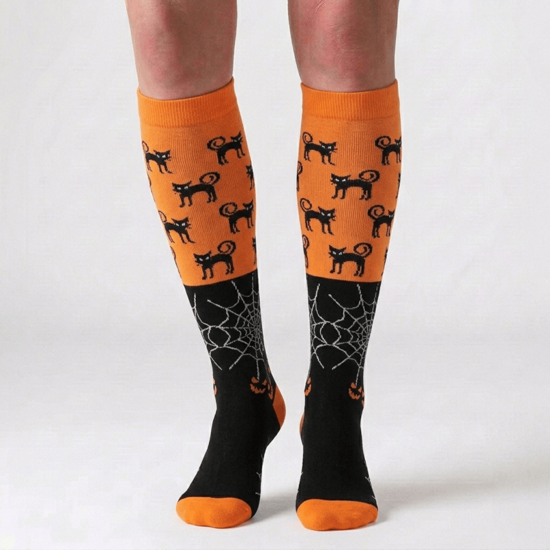 Funny Halloween Compression Socks(6 Pairs) - image 2