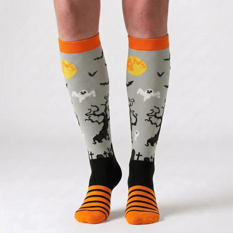 Funny Halloween Compression Socks(6 Pairs) - image 3