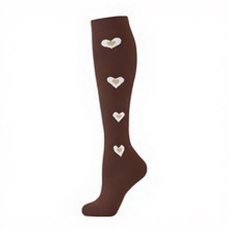 Black Heart Compression Socks(6 Pairs) - image 13