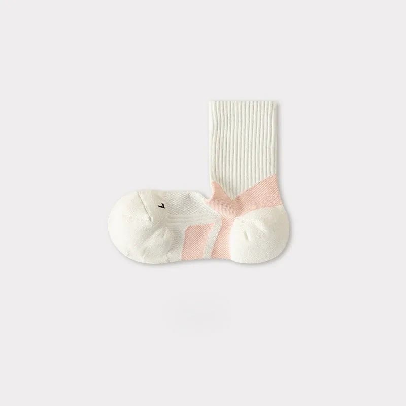Breathable Arch Support Quarter Compression Socks(5 Pairs) - White - EU35-40(US2-7) - image 2