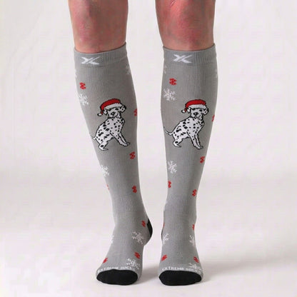 Christmas Knee High Compression Socks(6 Pairs) - image 4
