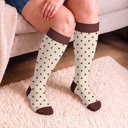 Plus Size Starry Cat Compression Socks - image 2