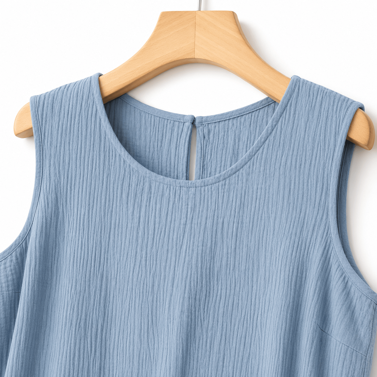 Sleeveless A-Line Midi Dress - image 5