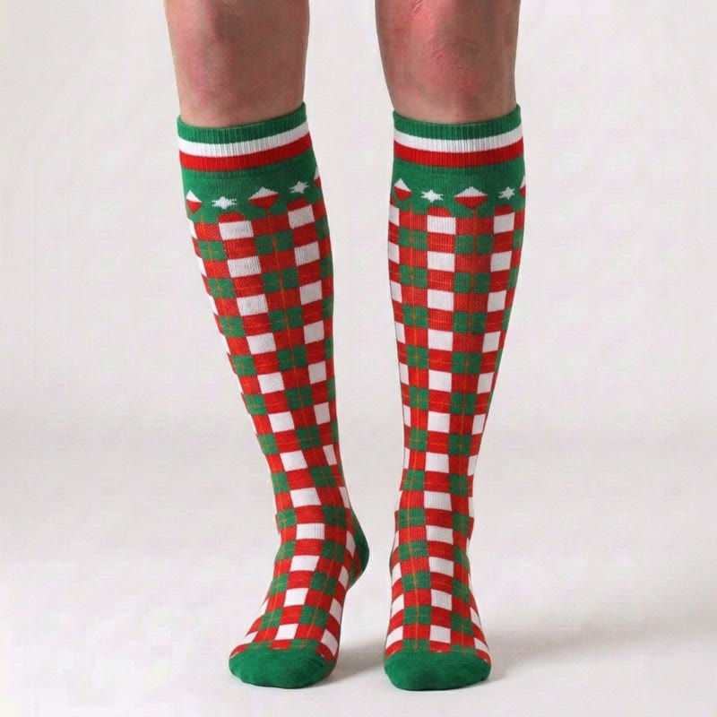Christmas Cute Pattern Compression Socks(6 Pairs) - image 4