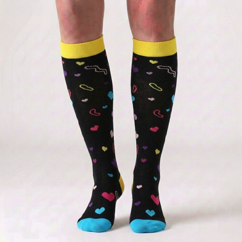 Red Lips Compression Socks(5 Pairs) - image 4