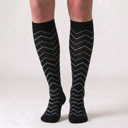 Wave Grid Compression Socks(3 Pairs) - image 3