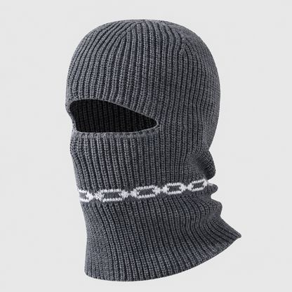 Convertible Ribbed Knit Cold Weather Balaclava Beanie - image 7