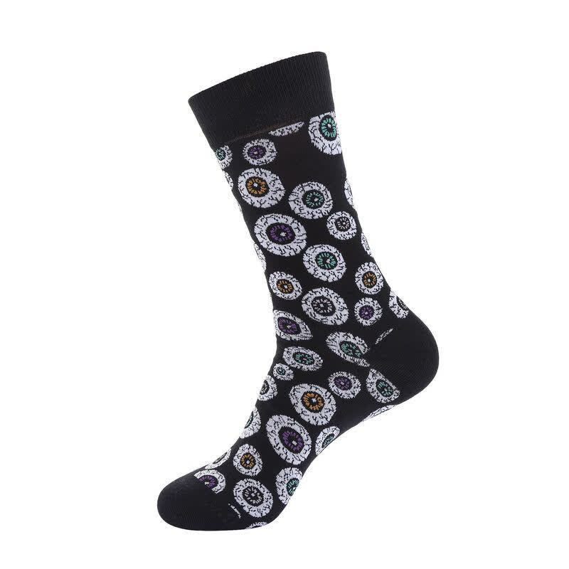Halloween Fun Quarter Socks (5 Pairs) - D - EU36-43 (US3-9) - image 2