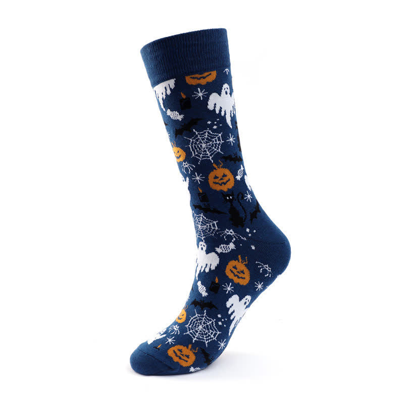 Halloween Fun Quarter Socks (5 Pairs) - A - EU36-43 (US3-9) - image 3