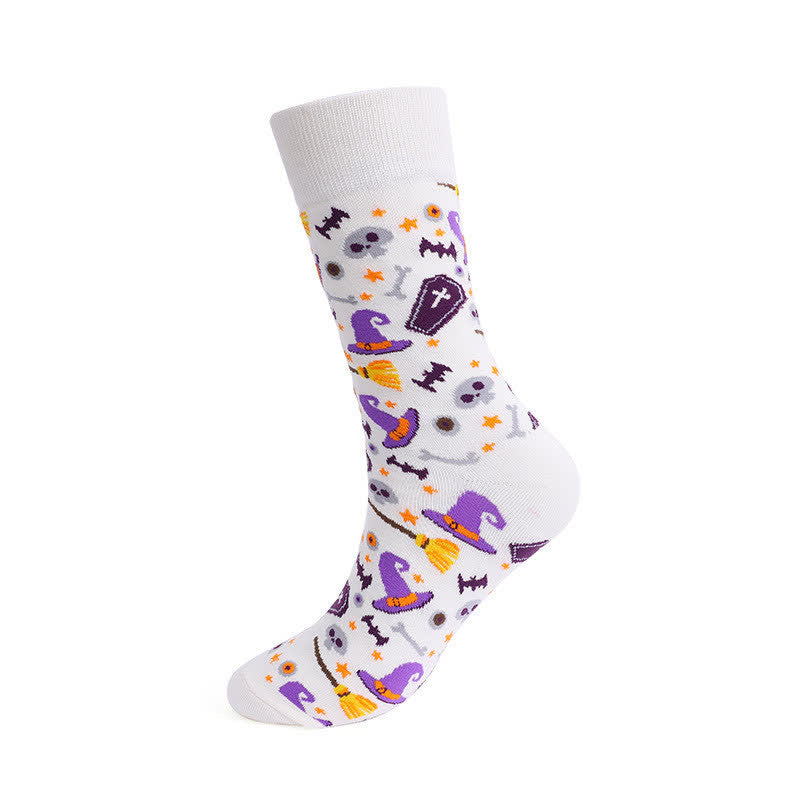 Halloween Party Quarter Socks (5 Pairs) - E - EU36-43 (US3-9) - image 5