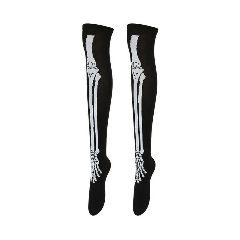 Halloween Party Over Knee Thigh Socks (4 Pairs) - D - EU36-43 (US3-9) - image 4