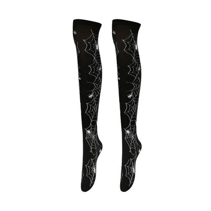 Halloween Bold Over Knee Thigh Socks (6 Pairs) - B - EU36-43 (US3-9) - image 2