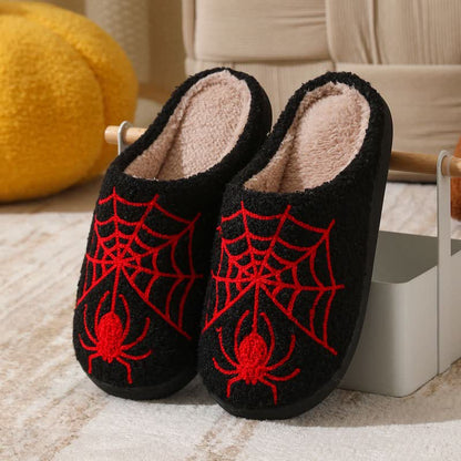 Halloween Witch Ghost Lantern Plush House Slippers - D - EU44-45(US10-11) - image 4