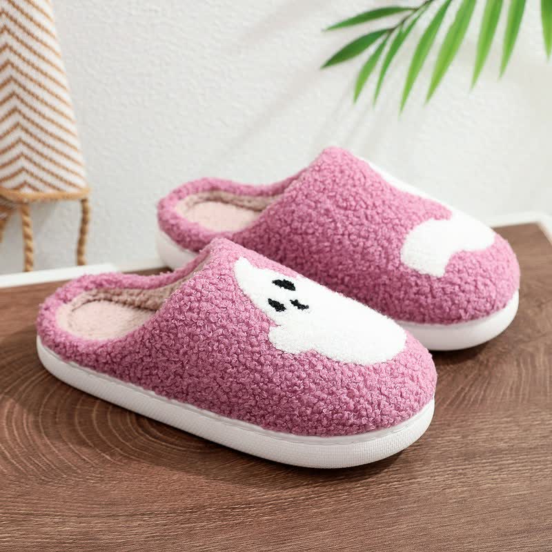 Halloween Minimalist Festive Fuzzy Slippers - E - EU44-45(US10-11) - image 4