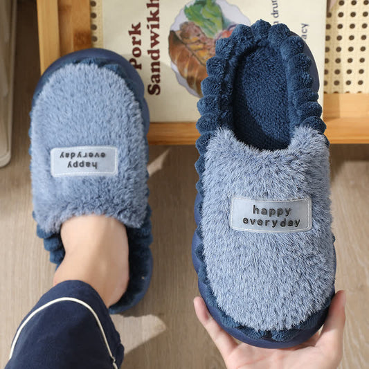 Plus Size Happy Everyday Slippers - image 0